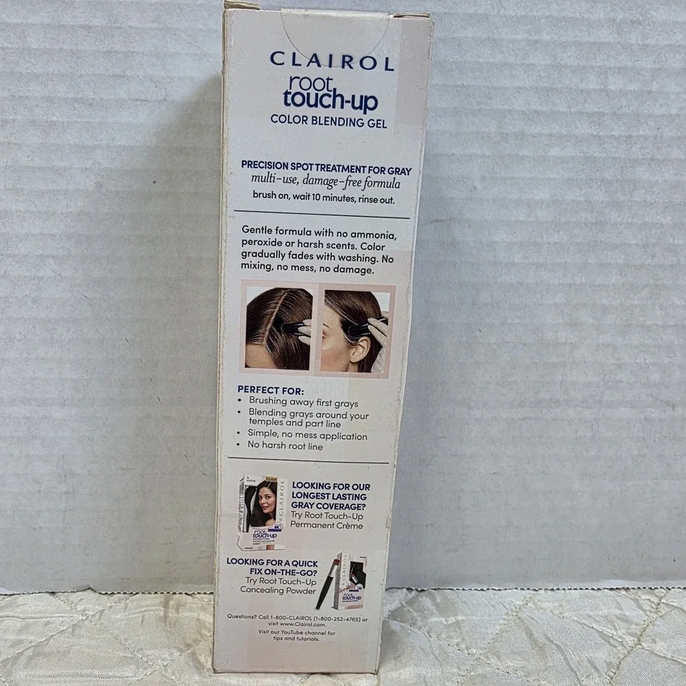 CLAIROL, Golden Brown Root Touch Up Hair Color Blending Gel Semi-Permanent 1.5oz